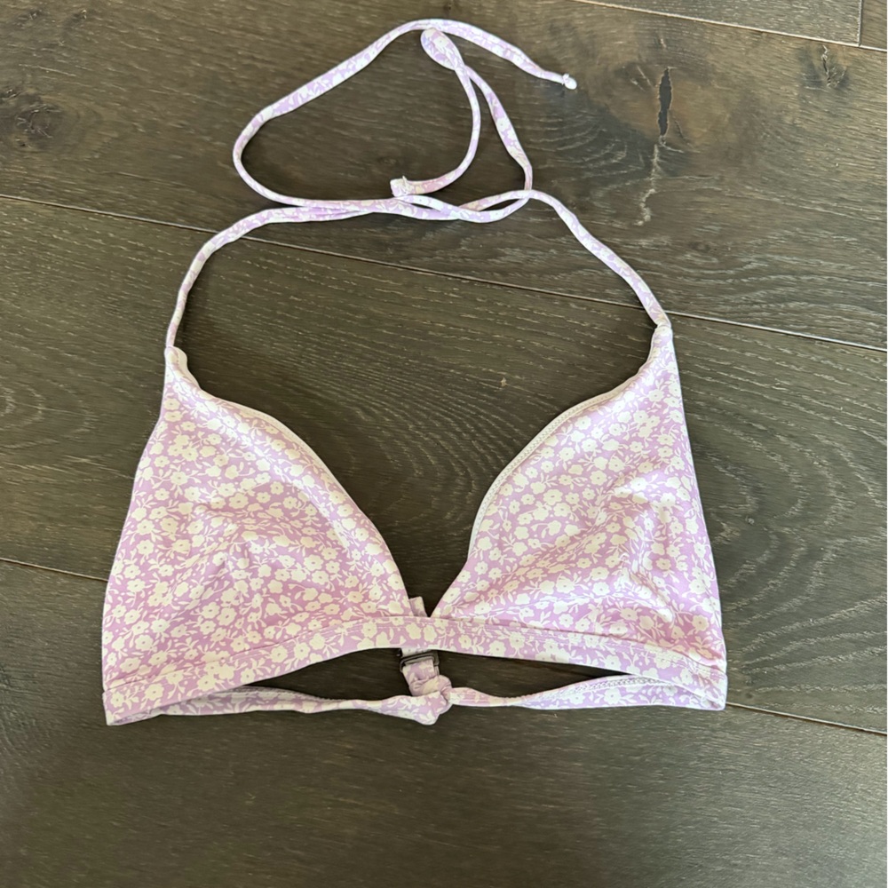 Paisley Floral Bikini Top